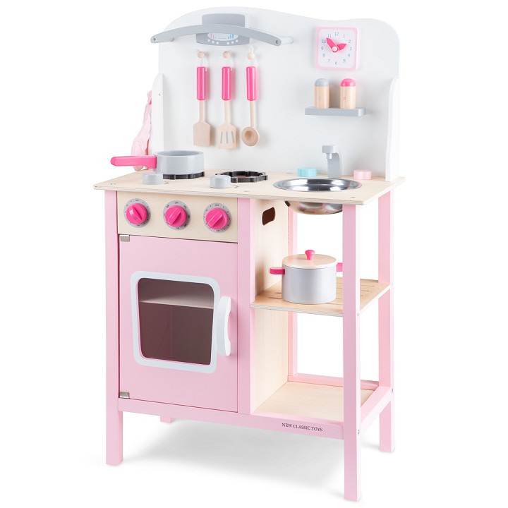 New Classic Toys - Kitchenette - Bon Appetit - Pink